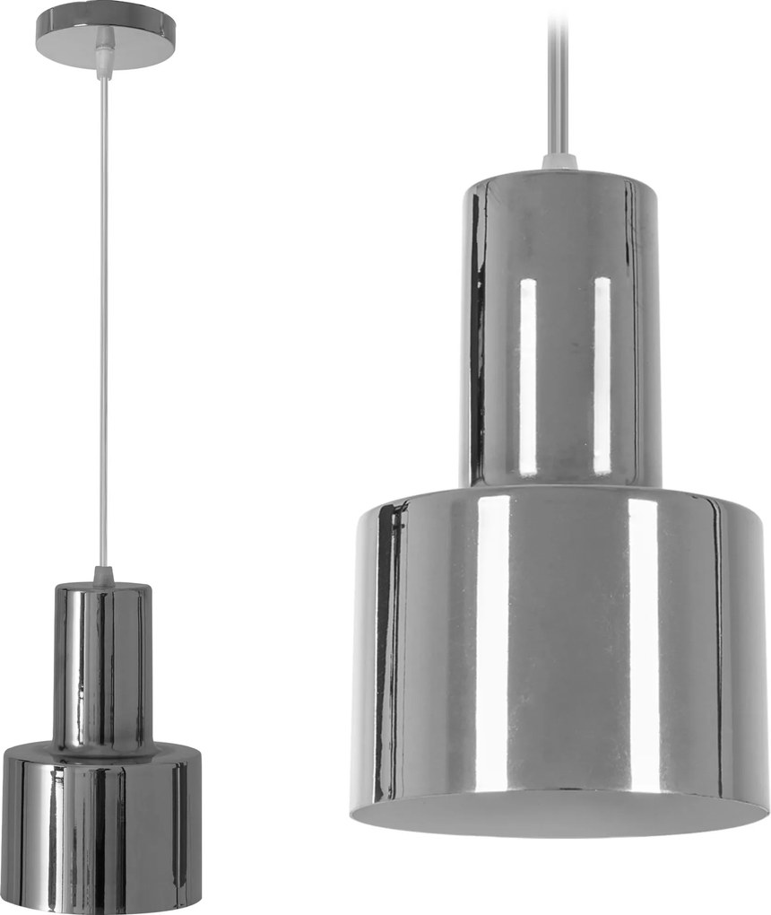 Hanglamp APP285-1 Zilver