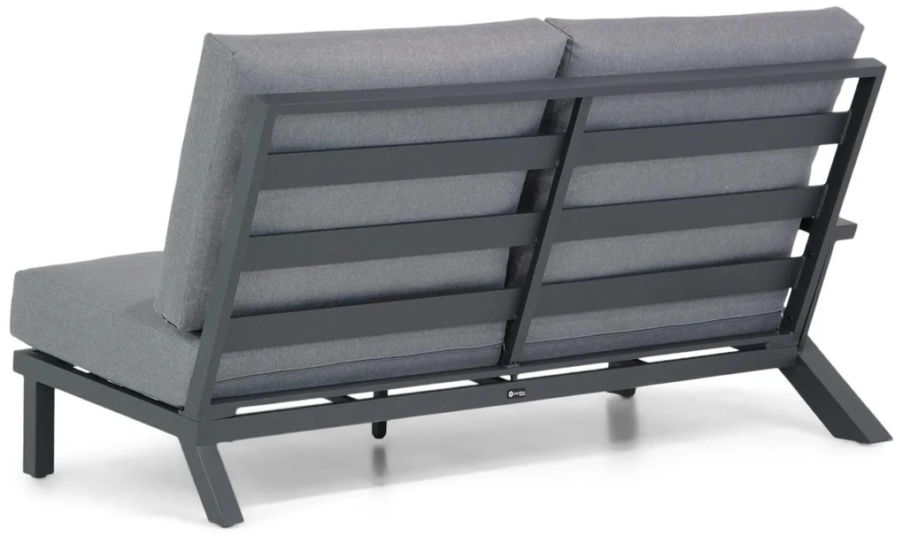 Dining Loungeset 7 personen Aluminium Grijs Santika Furniture Santika Cinta