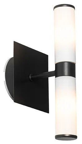 Smart badkamer wandlamp met dimmer zwart IP44 2-lichts incl. 2 Wifi G9 - Bath Modern G9 IP44 Lamp