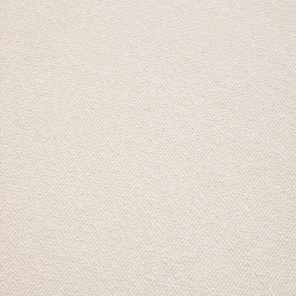 Kave Home Aurum Vierkante Hocker Ecru Beige