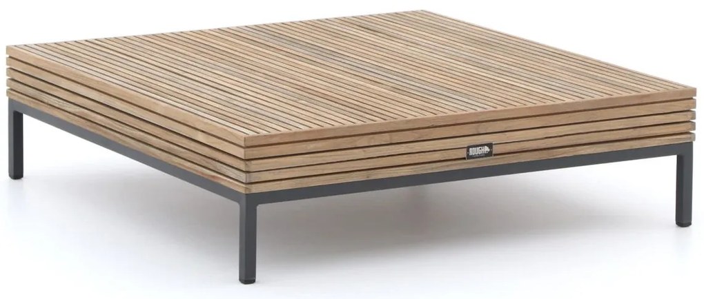 + 15% kassakorting | Loungetafel ROUGH | Vierkant  | Tuintafel Teakhout | 110x110cm | Kees Smit Tuinmeubelen