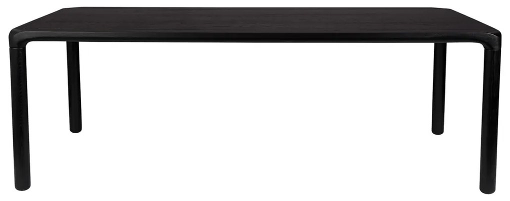 Zuiver Storm Zwarte Eetkamertafel Van Hout 220x90 Cm - 220 X 90cm.