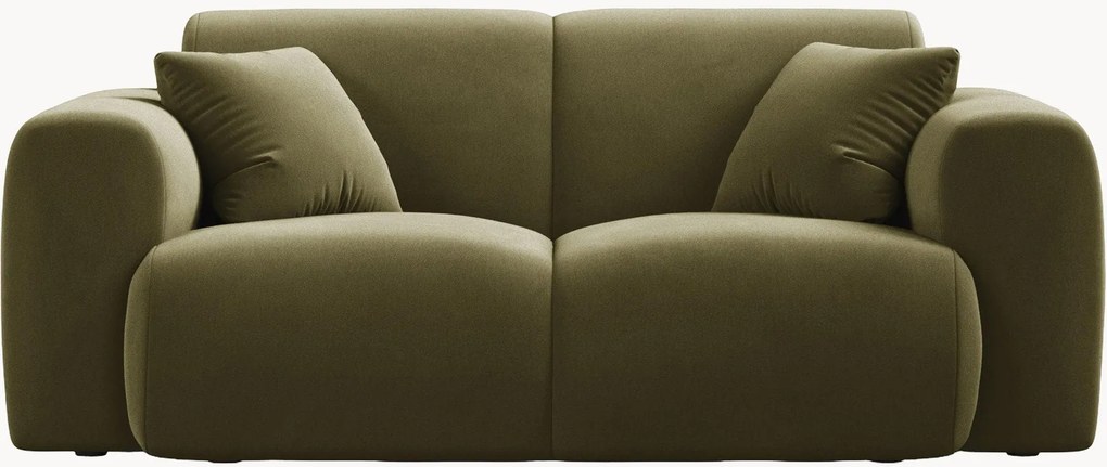 Fluwelen bank Molino (2-zits), B 170 cm