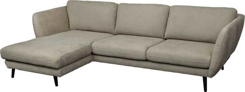 Hoekbank - Madelief - links - stof Soro taupe 23