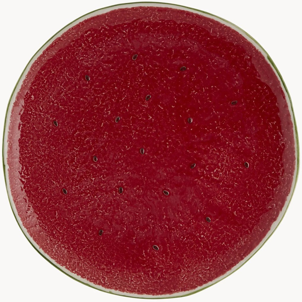 Handbeschilderd serveerplateau Watermelon