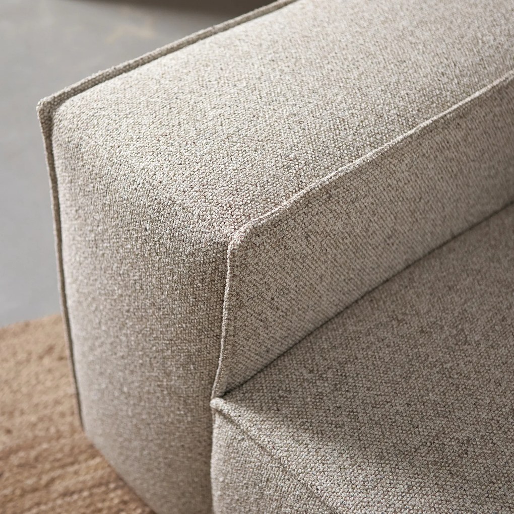 PEPP Interiors Play Beige Bank Met Chaise Longue Rechts Serenity 03
