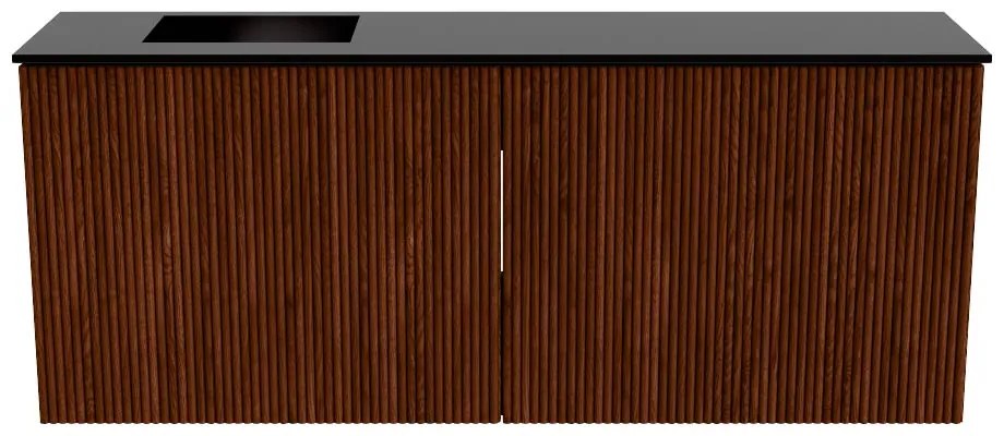 Mondiaz Joya 100cm toiletmeubel ruby met wastafel faye links 1 kraangat urban