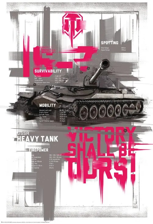 Poster World of Tanks - Heavy Tank