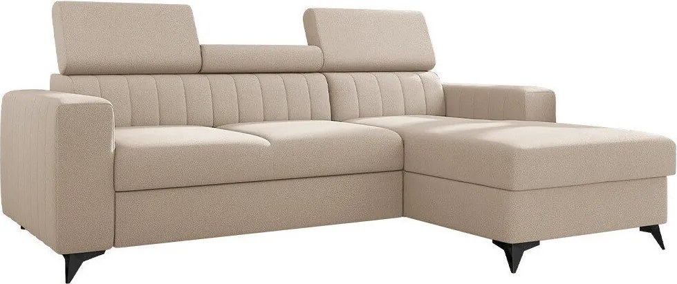 Hoekbank Columbus 170, Aanwezig, Aanwezig, 236x172x82cm, 134 kg, Poten: Kunststof, Metaal, Hout: Grenen