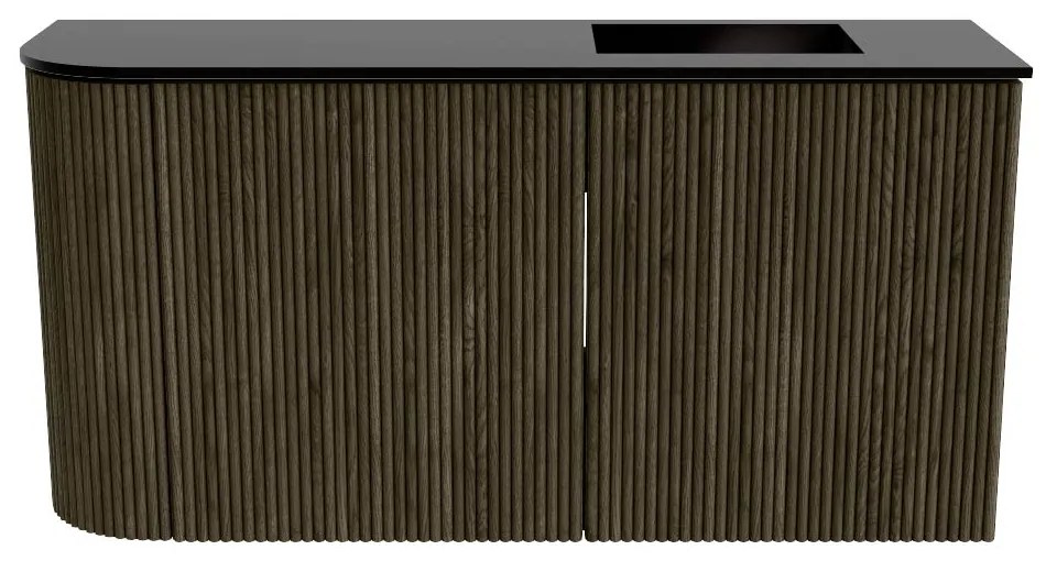 Mondiaz Joya 80cm toiletmeubel ronding links shadow met wastafel faye rechts 1 kraangat urban