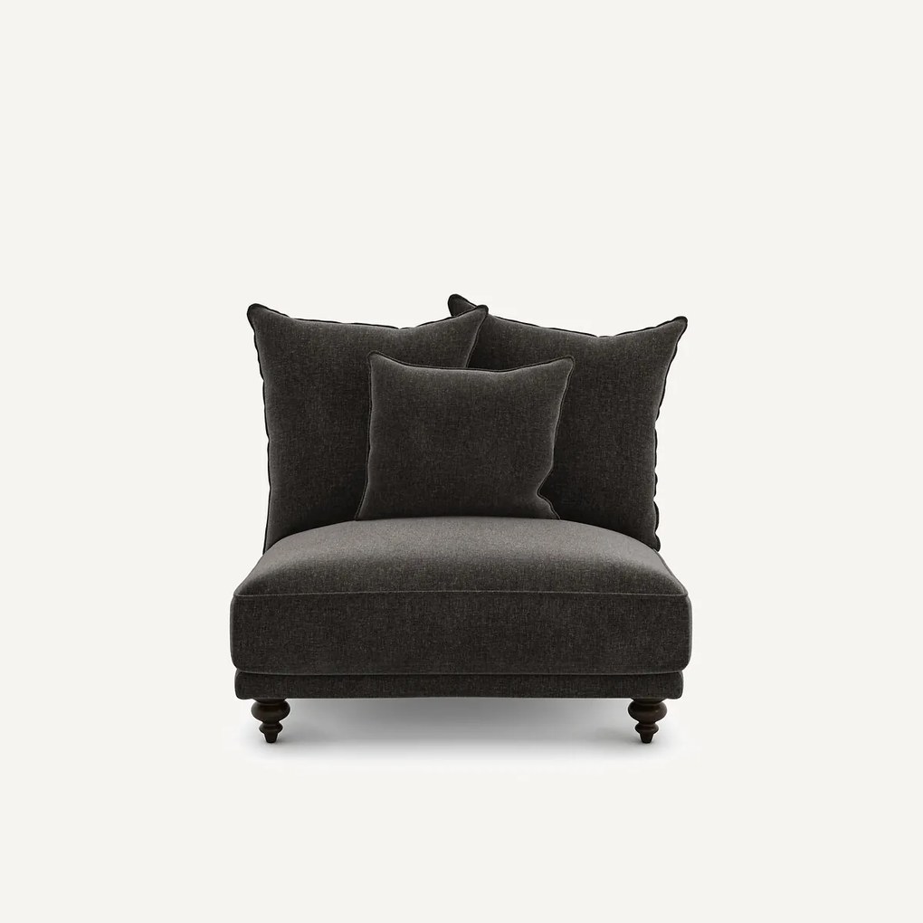 Chenille fluwelen zetel, Lazare