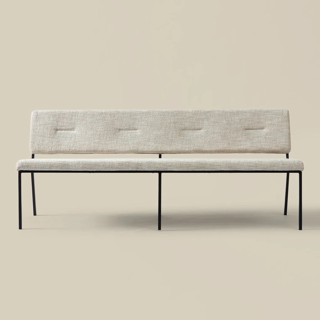 Bankje Eetkamer Zandkleur 160cm