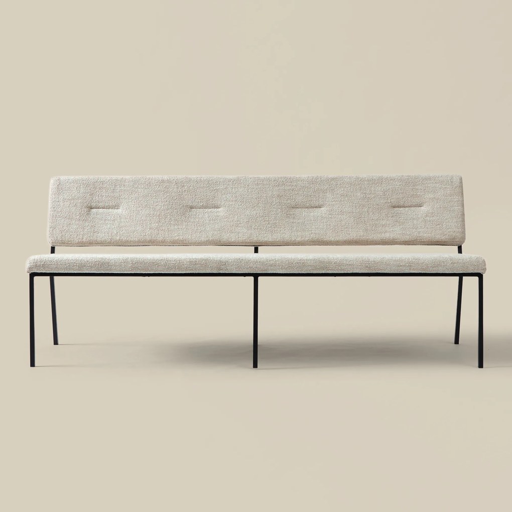 PEPP Interiors Soho Bankje Eetkamer Zandkleur 160cm