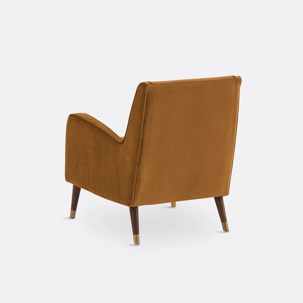Fauteuil in fluweel, (Y)