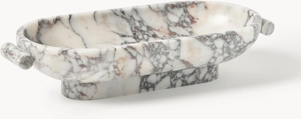 Decoratieve schaal Fossil van marmer