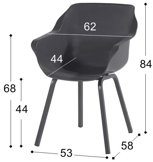 Hartman Sophie Element/President 220 cm. tuinset - 7-delig