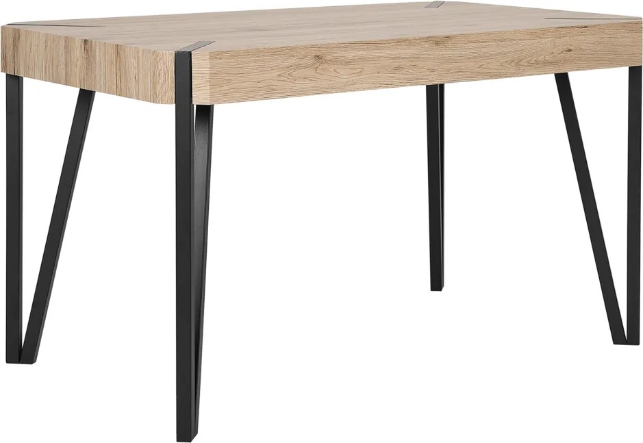 Eettafel lichtbruin CAMBELL
