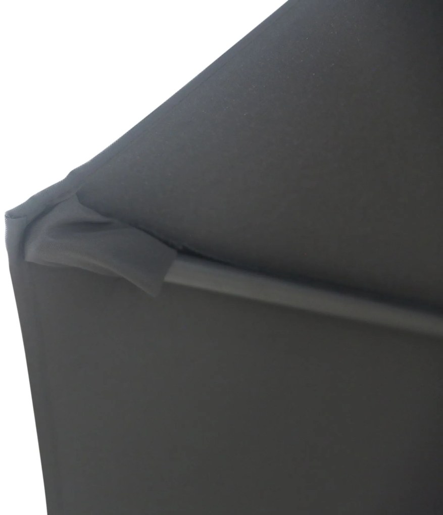 Camello Valerio Stokparasol M (excl. Voet) Aluminium Grijs
