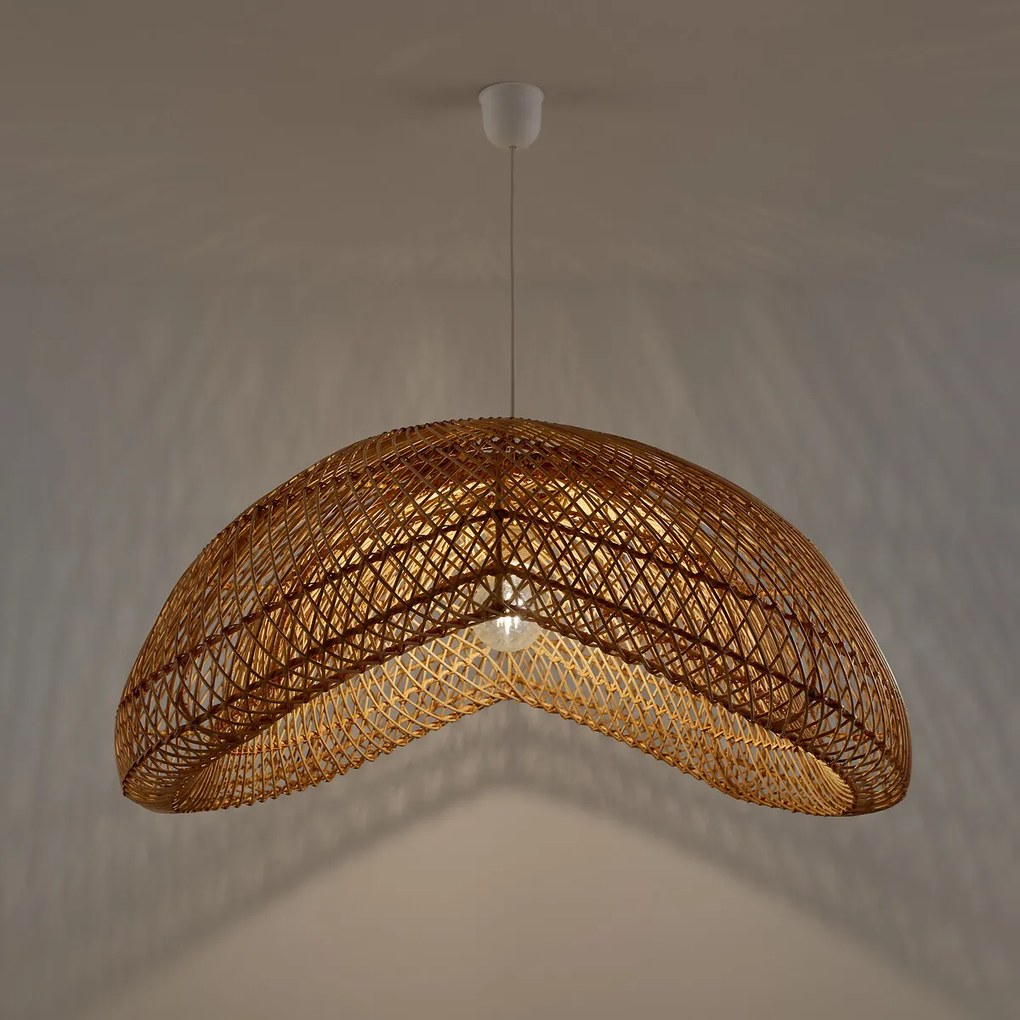 Hanglamp in rotanØ81 cm, Kirana