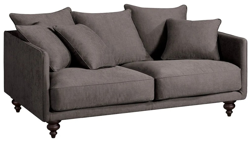 3-zits compacte bank van viscose/polyester, Lazare