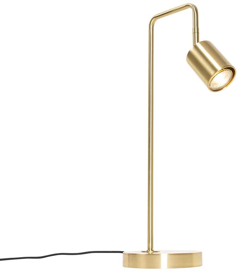 Smart tafellamp messing verstelbaar incl. Wifi GU10 - Jav