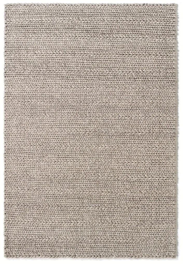 Vloerkleed in wol, Diano, tricot effect