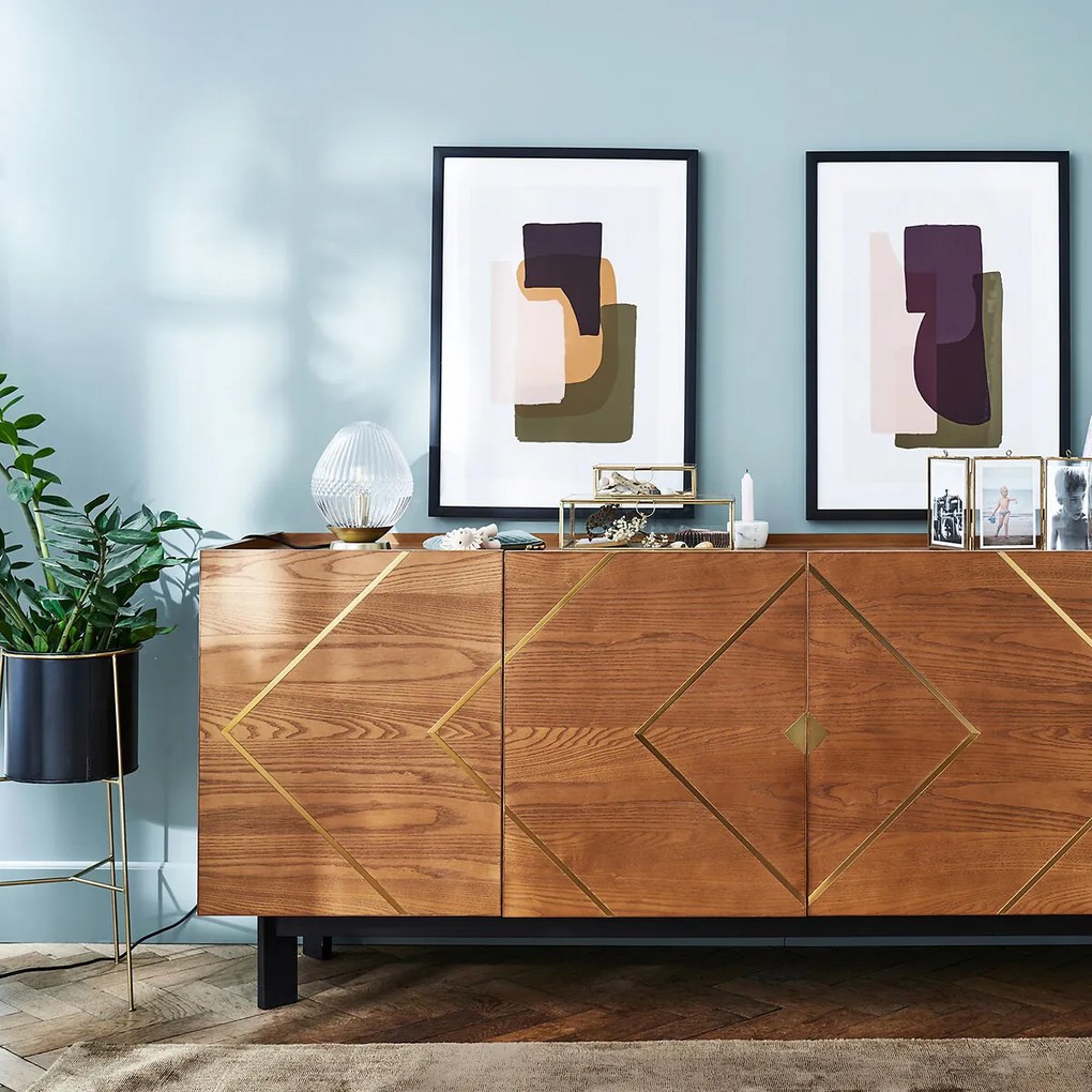 Bloempot op metalen pootØ22 cm Inaya