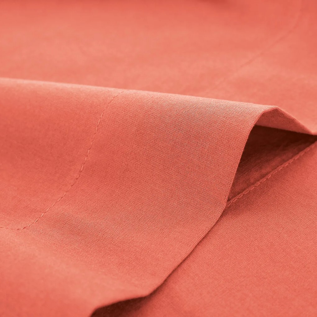 Effen bolstersloop in gewassen katoen, Scenario