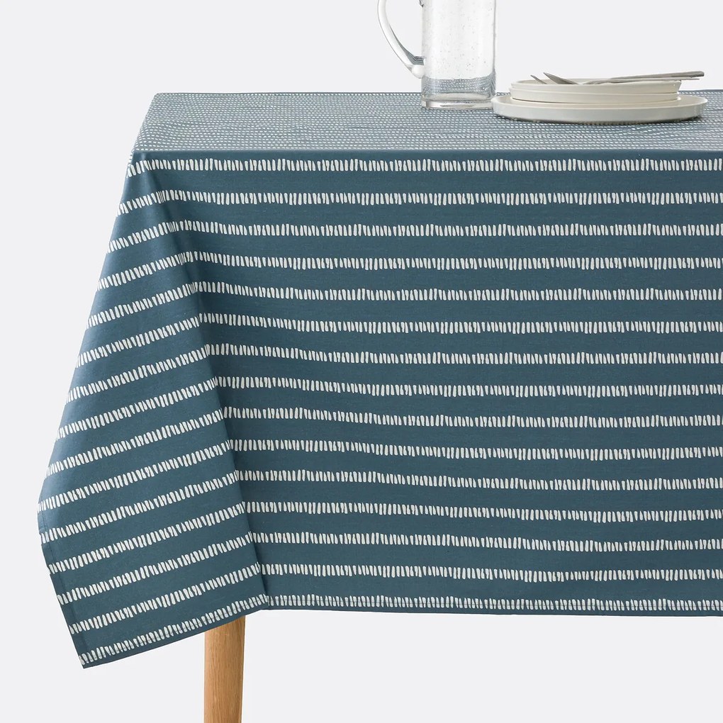 Tafelkleed in gecoat katoen Irun