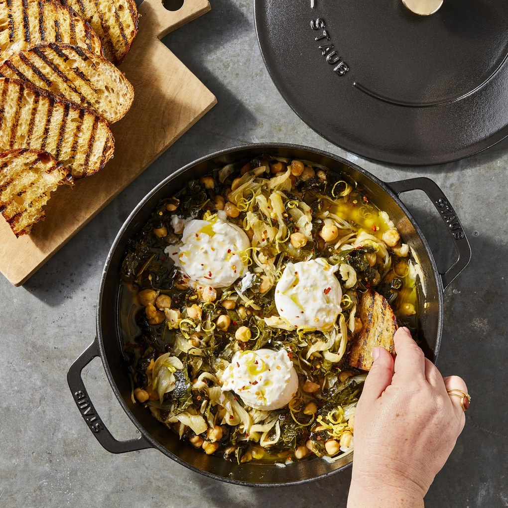Staub Braisers Sauteerpan Chistera 28 cm / 3,7 l, Zwart - Braisers - Staub