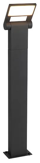 Moderne buitenpaaltje antraciet 60 cm incl. LED IP54 - Zane