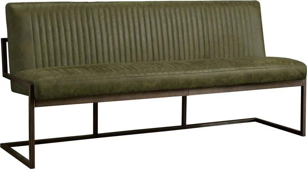 Groene Eetkamerbank 185 Cm