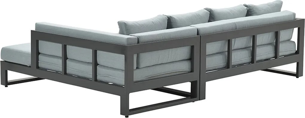 Garden Impressions Kiki loungeset 3-delig links - mint grijs