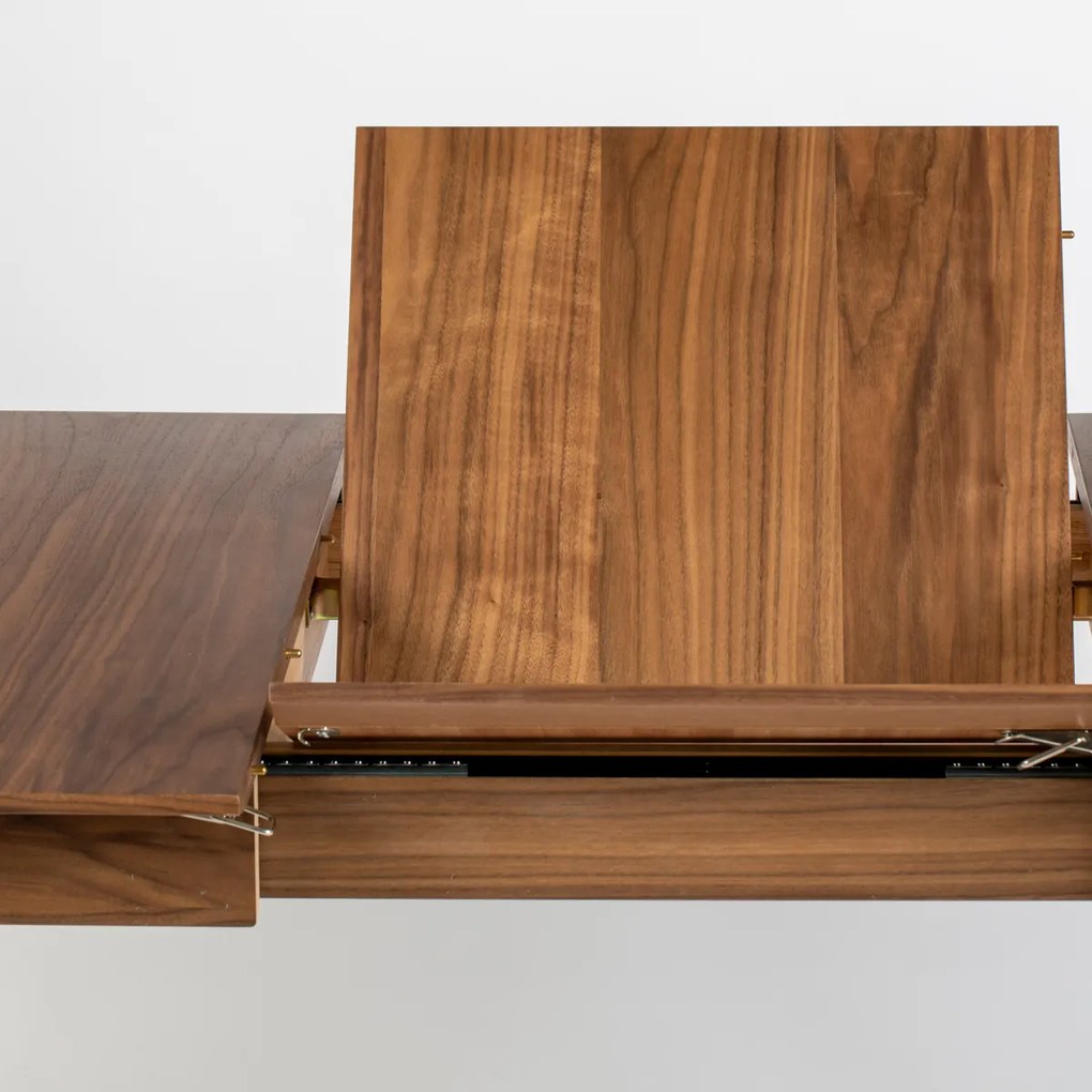 Zuiver Glimps Walnut Walnoot Eettafel Uitschuifbaar 120-162