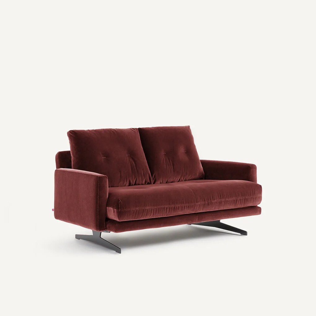 2-zits fluwelen zetel, DELICATO