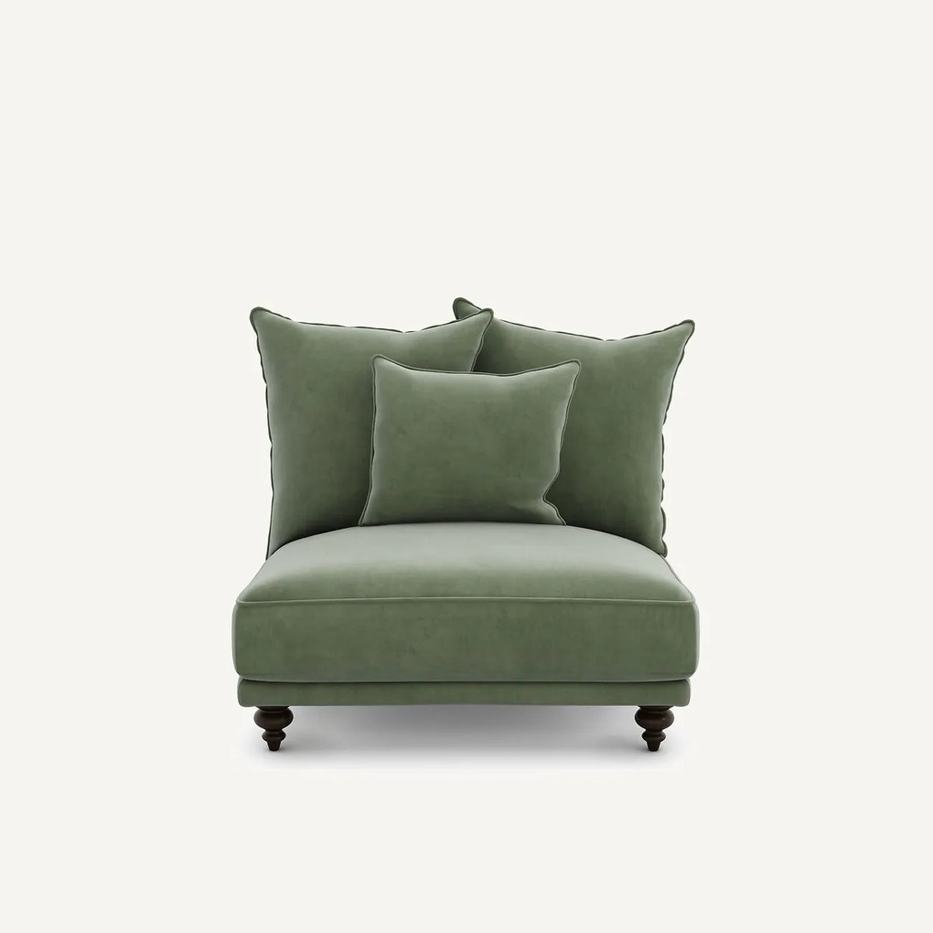 Bank in fluweel, Lazare