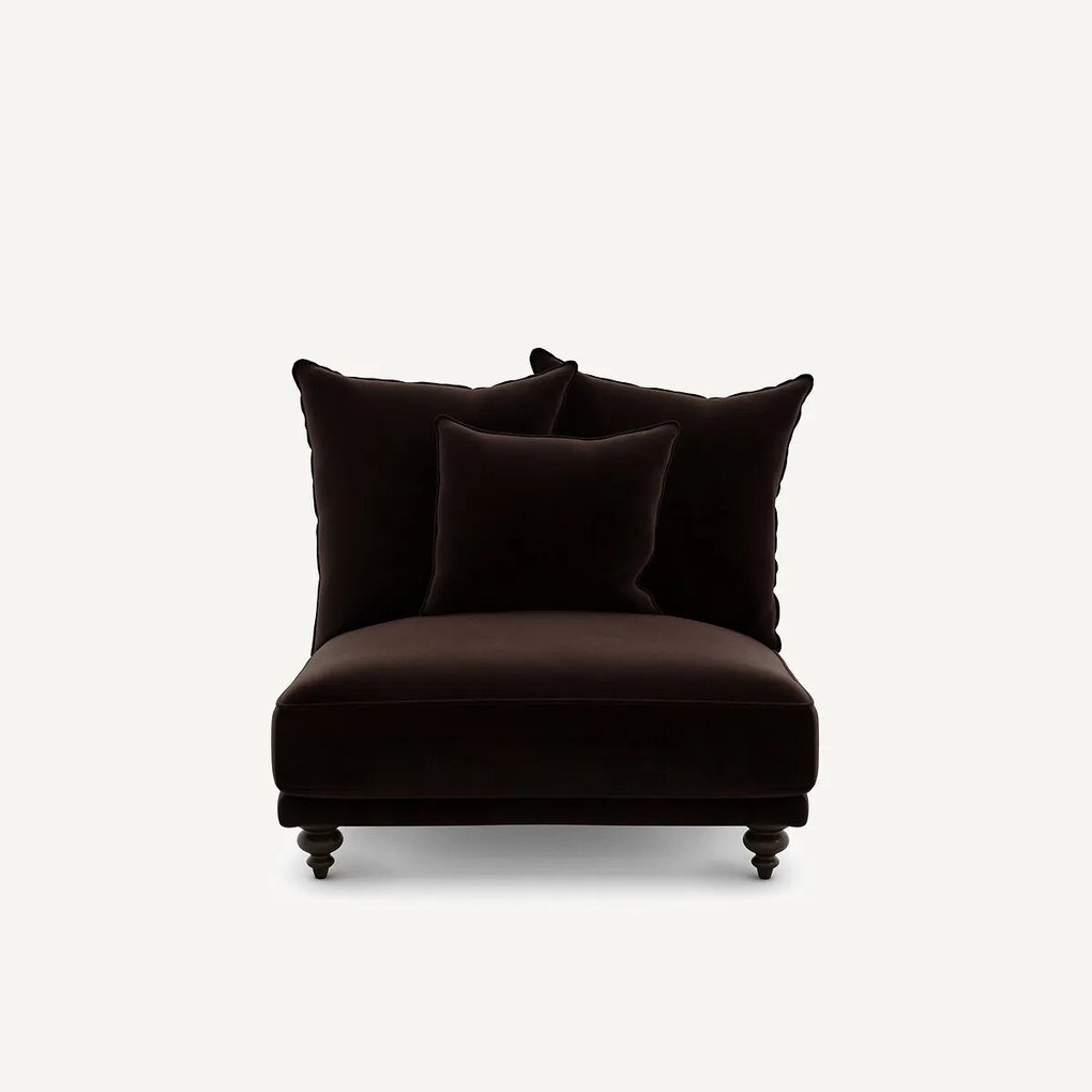 Bank in fluweel, Lazare