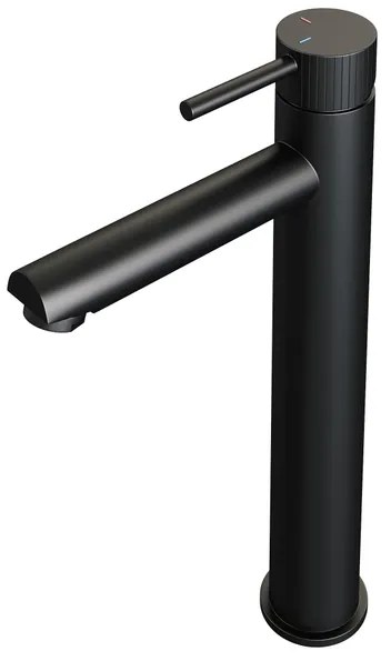BRAUER Stripe Verhoogde Opbouw Wastafelmengkraan - model A - mat zwart 5-S-002-HD7