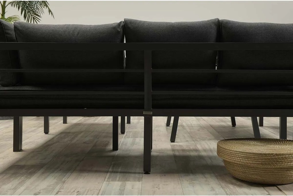 Garden Impressions Blakes lounge dining set 4-delig - donker grijs