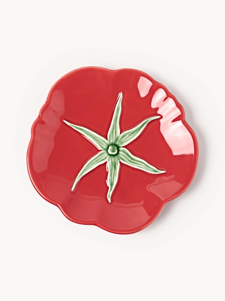 Taartbordjes Tomato, 4 stuks
