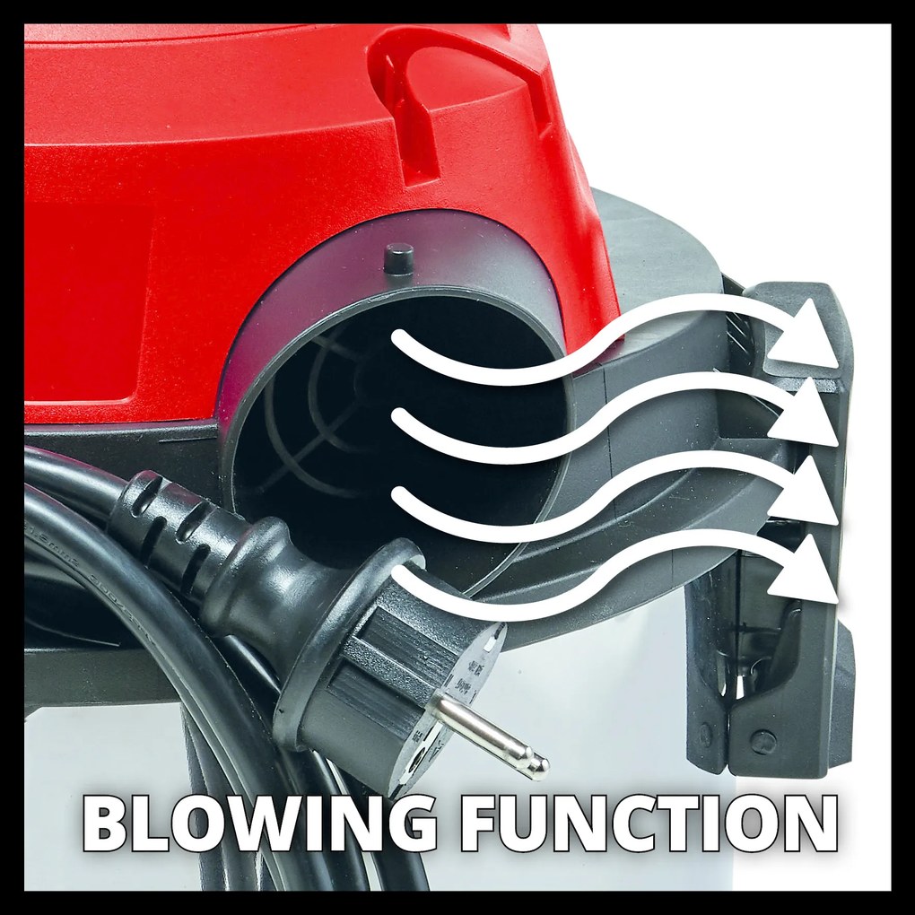 Einhell TC-VC 1820 S nat en droogzuiger