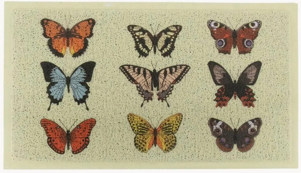 In- & outdoor deurmat Butterfly