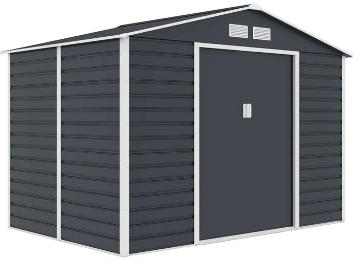 Lahti metalen gereedschapshuis 2,8 x 1,9 m Store Boss antraciet