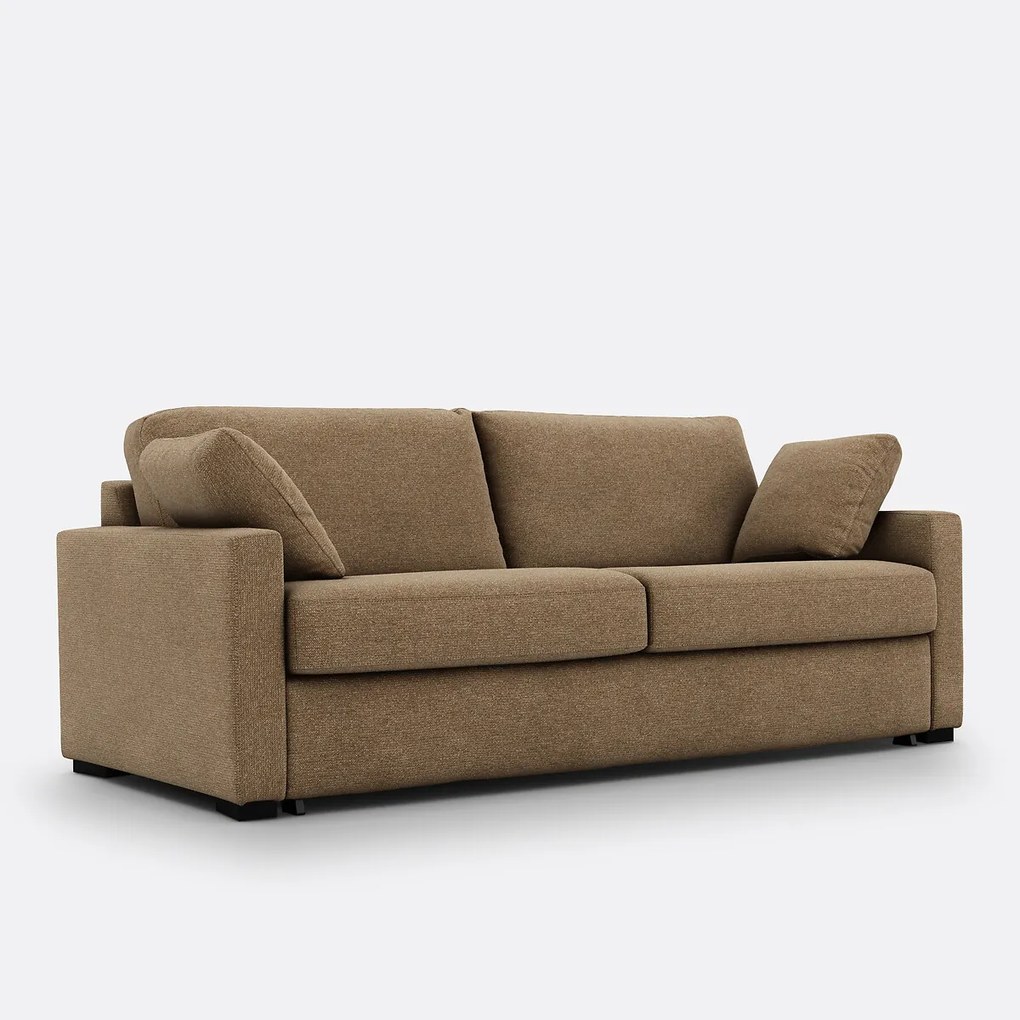 2-, 3- of 4-zits slaapbank, schuim, in gemêleerde structuurstof, TIMOR