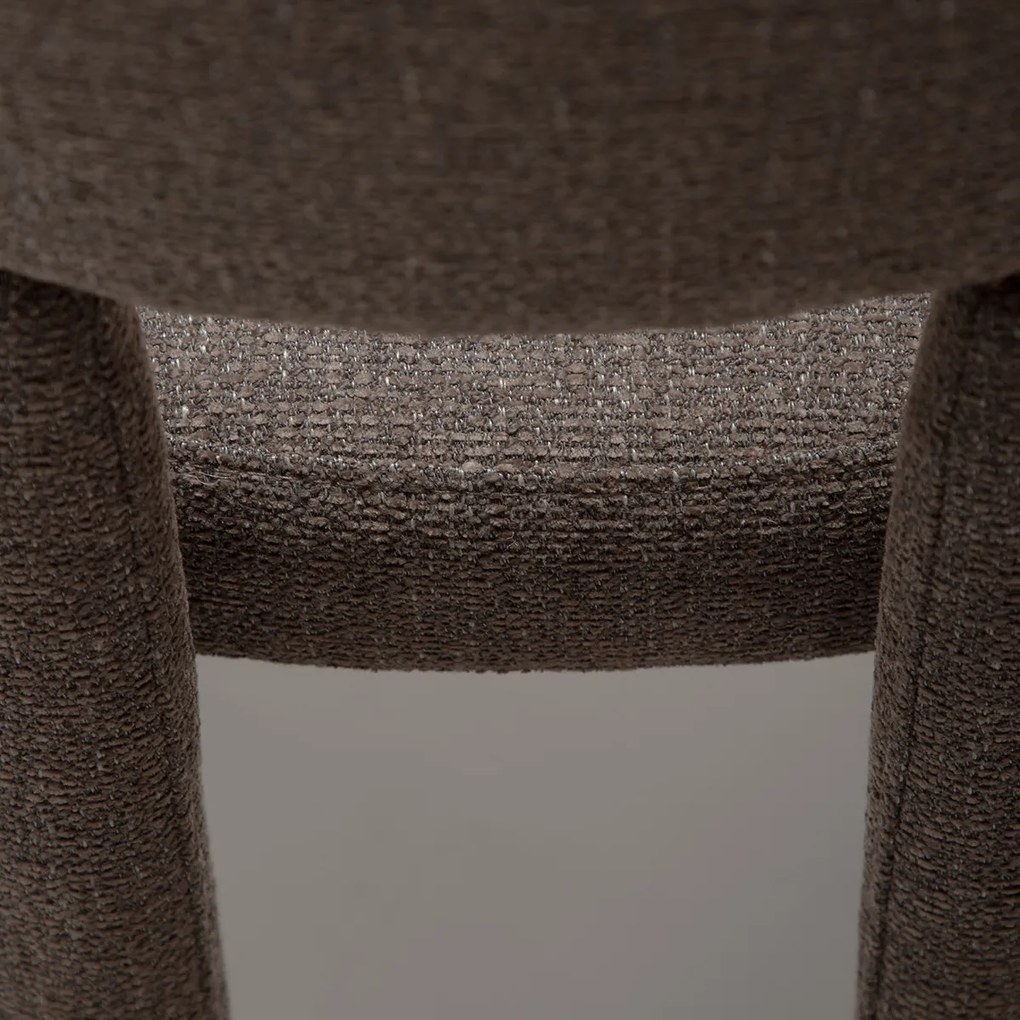 Dan-Form Aole Eetkamerstoel Boucle Major Bruin