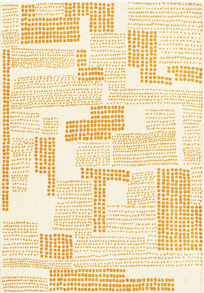 Wasbaar jacquard in- & outdoor vloerkleed Zen Garden