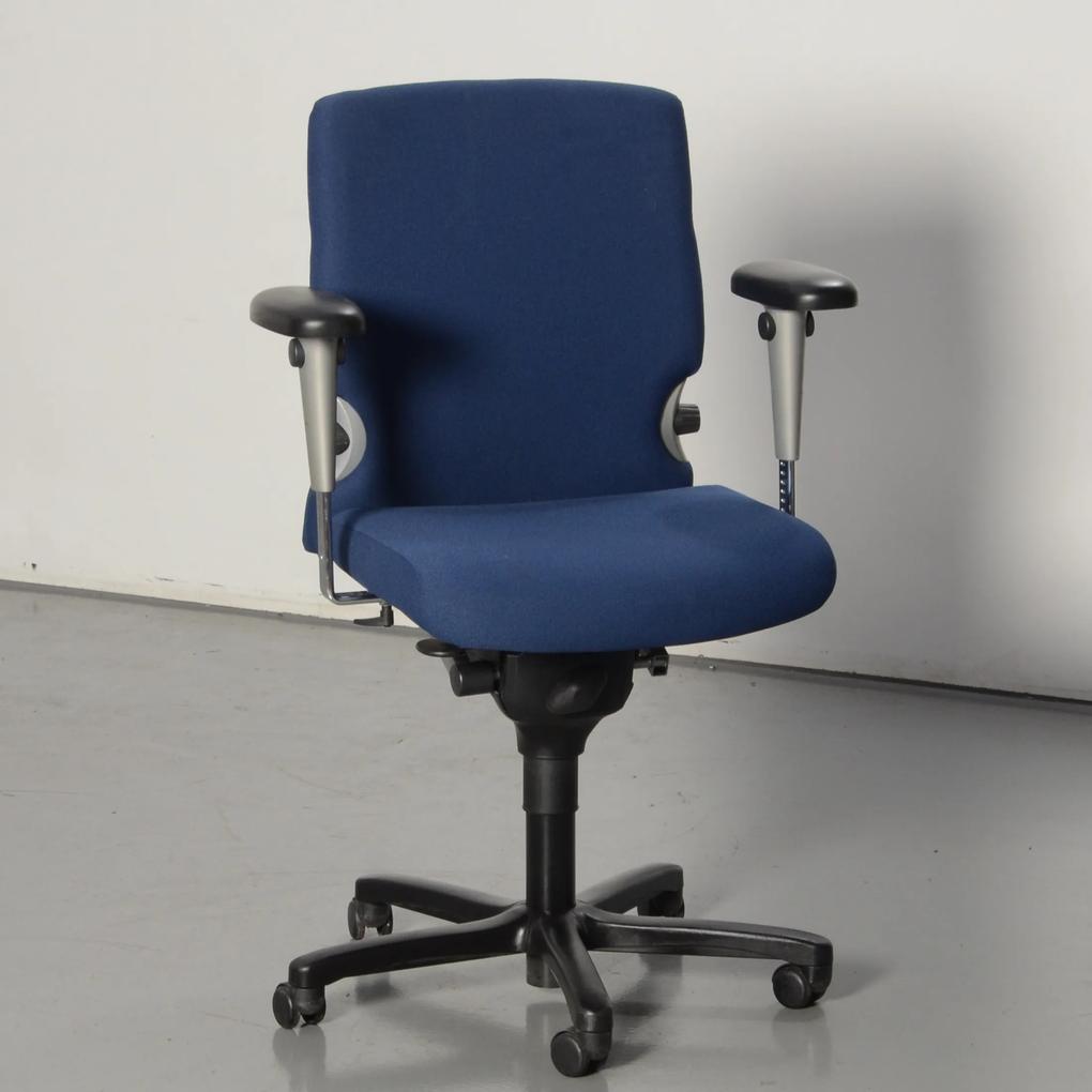 Comforto 77 bureaustoel, donkerblauw, 4D armleggers
