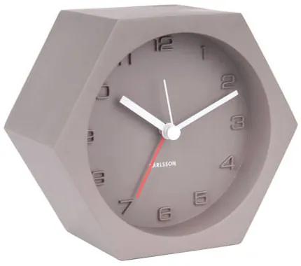 Klokken alarmklok Hexagon (11,5 cm)