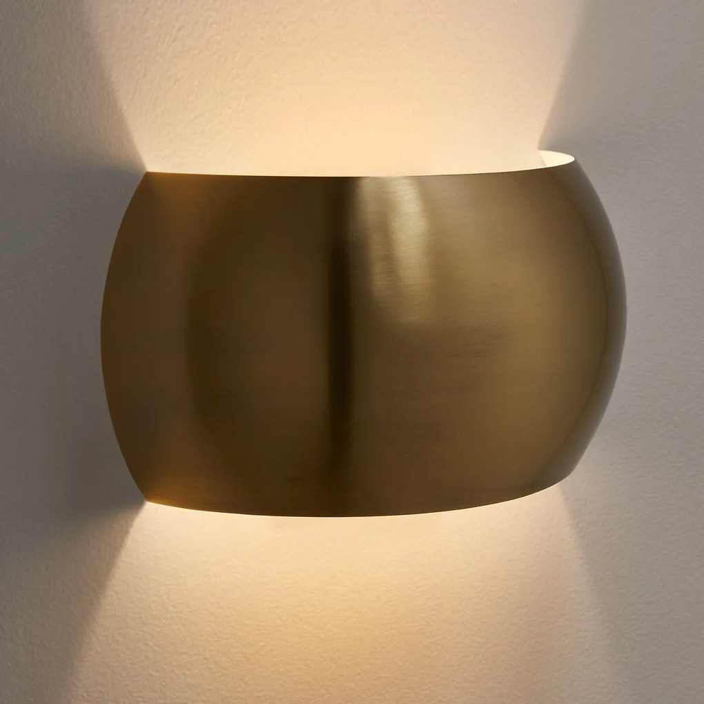 Wandlamp in staalmetaal, Elori