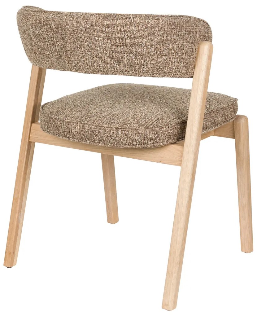 Zuiver Bright Design Eetkamerstoel Eiken Bruin